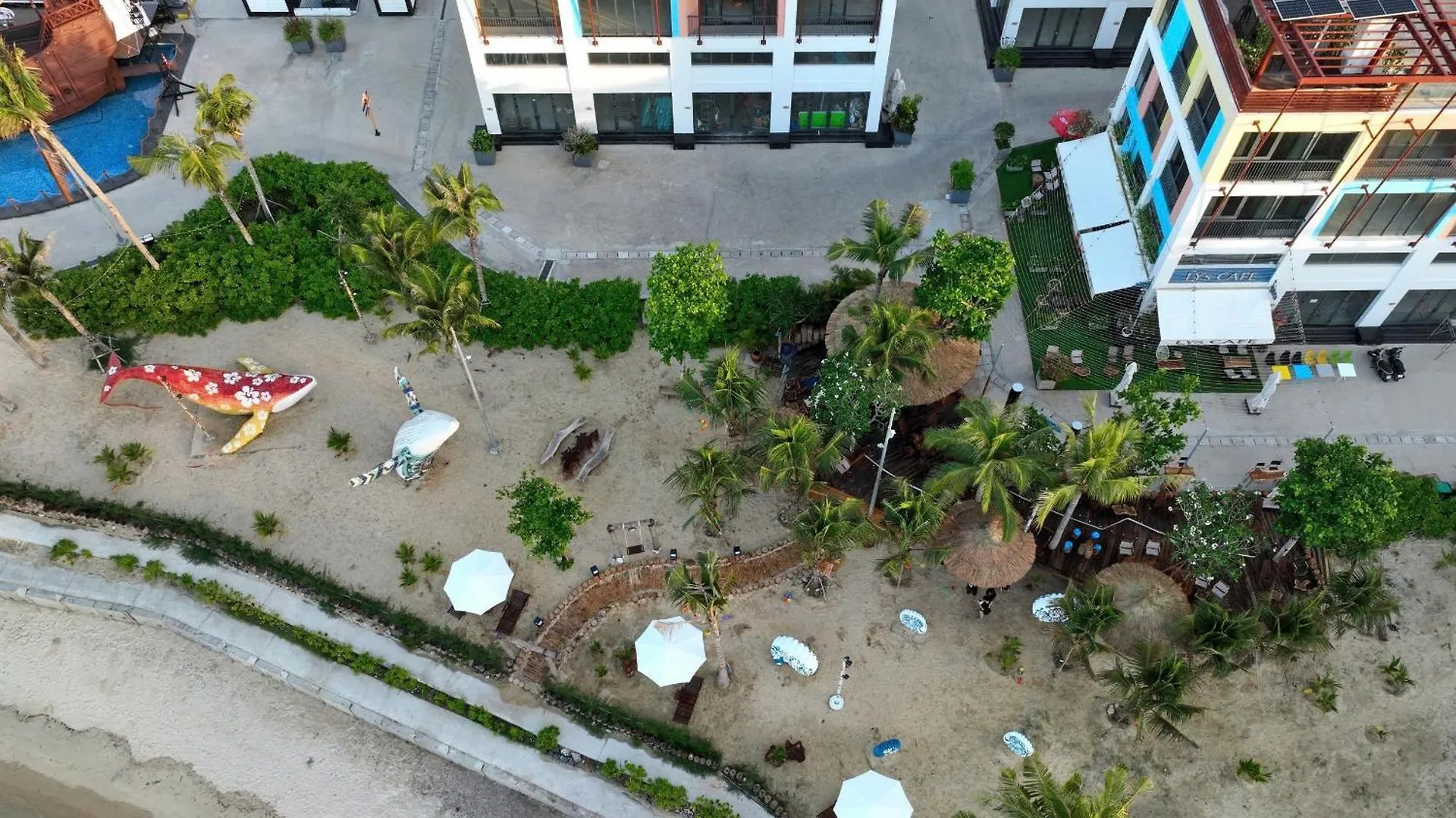 Cozy Front Beach House Wid Private Beach Nha Trang Apartment