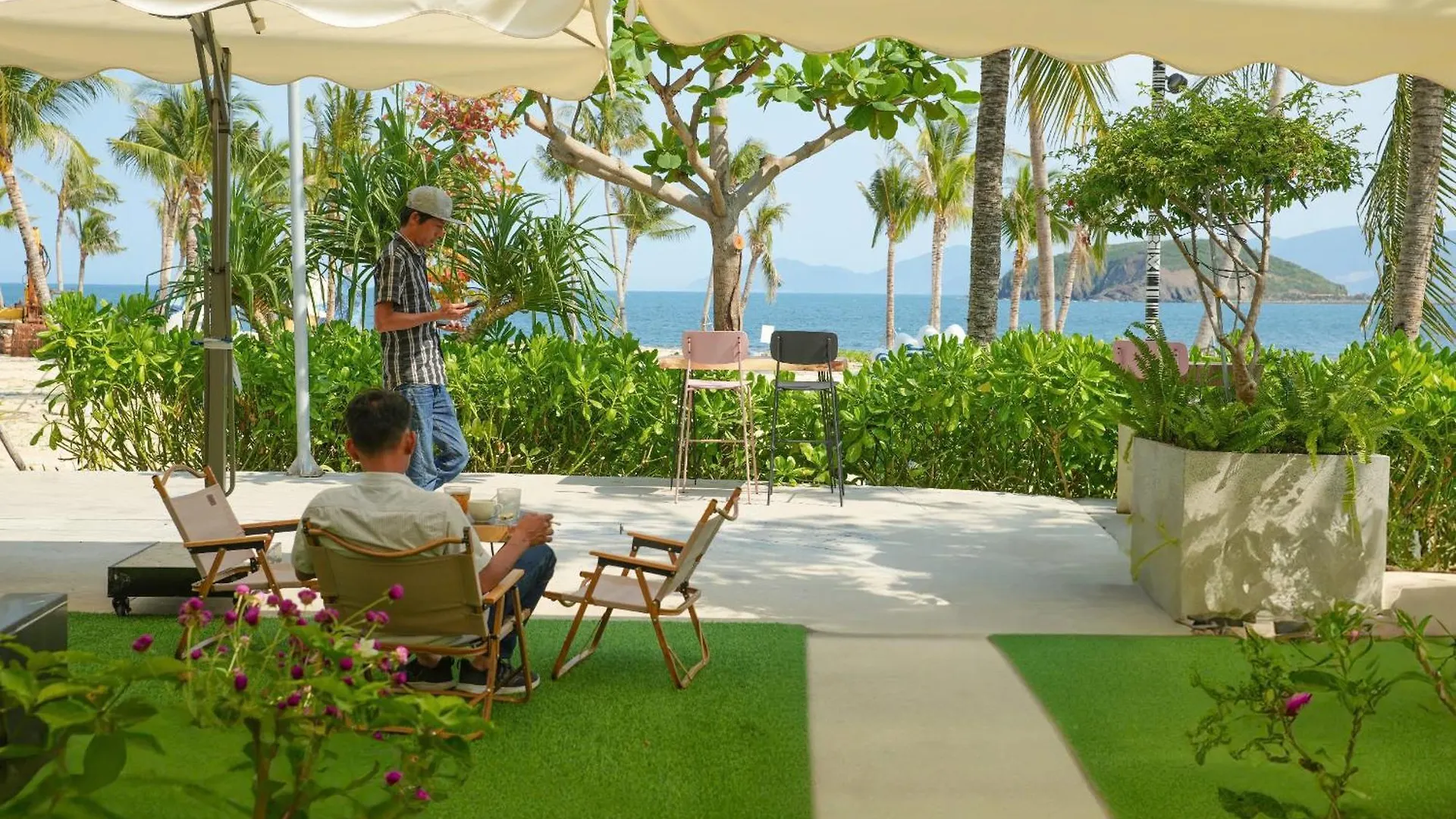 Cozy Front Beach House Wid Private Beach Να Τρανγκ Διαμέρισμα
