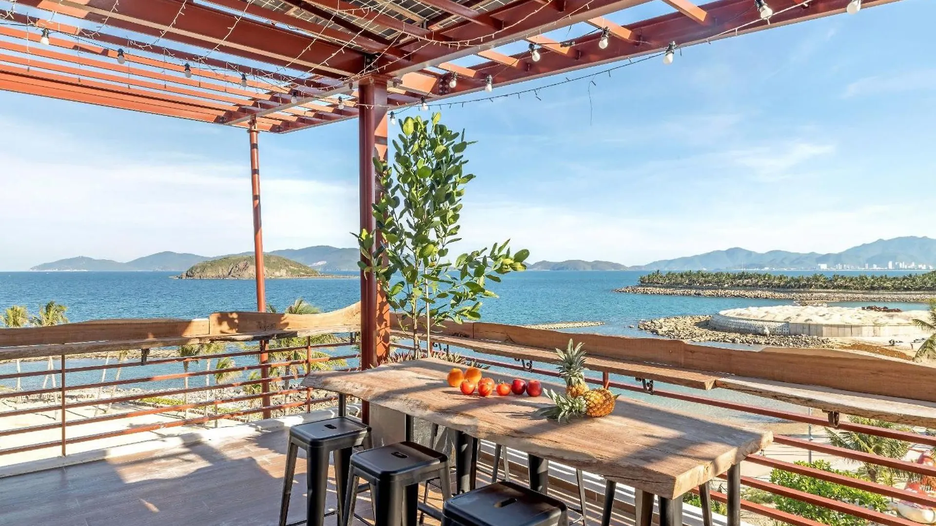 Cozy Front Beach House Wid Private Beach Να Τρανγκ 0*,