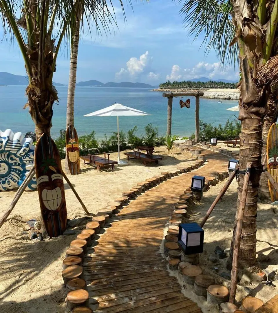 Διαμέρισμα Cozy Front Beach House Wid Private Beach Να Τρανγκ